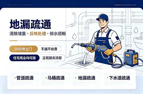 英德地漏疏通